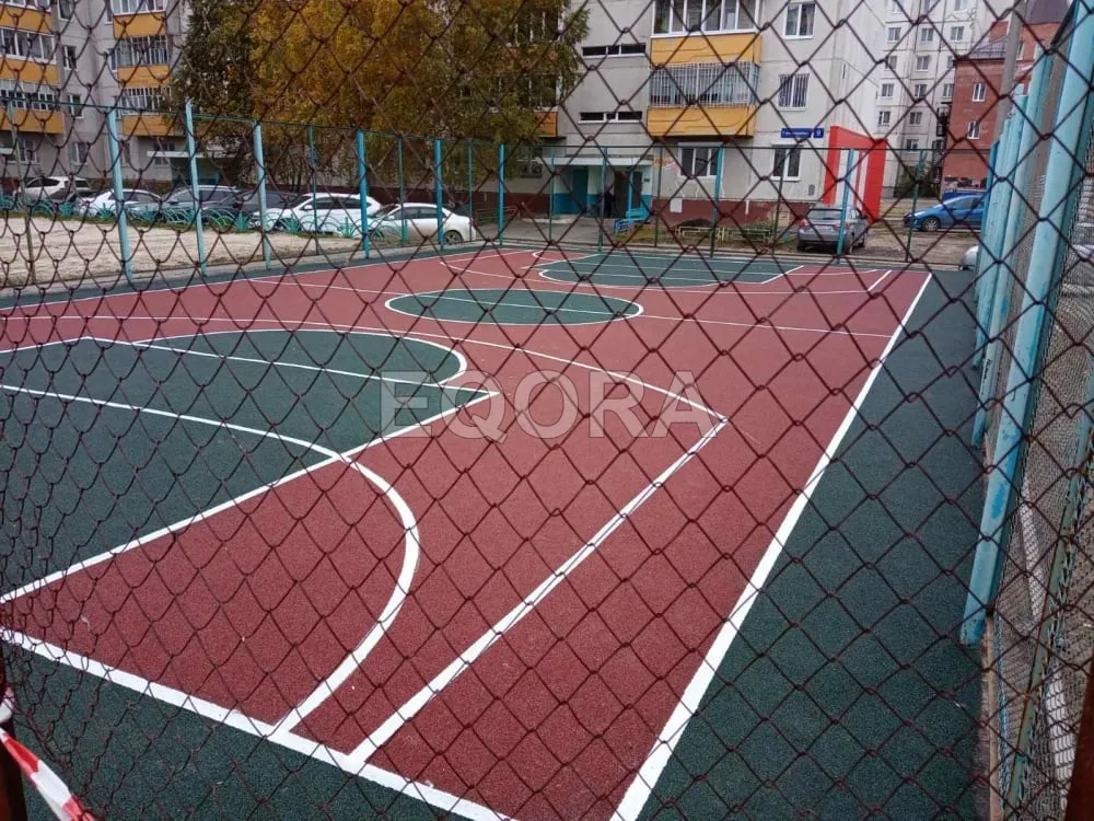 Резиновые покрытия из крошки для спортивных площадок в Березовском