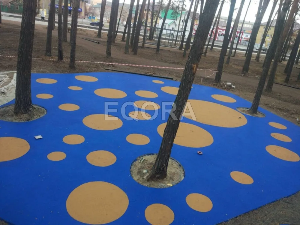 Как влияет температура на резиновое покрытие в Березовском?